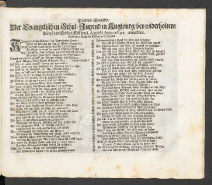 Friedens-Gemähld ... Anno 1694. ausgetheilet ...