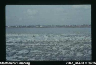 Flutkatastrophe vom 16./17.02.1962, große Wasserfläche