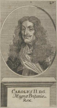 Bildnis des Carolvs II., König von England