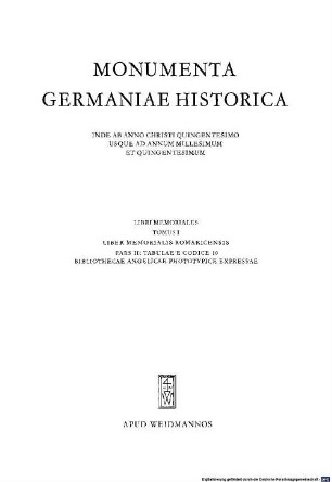Liber memorialis Romaricensis, 2. Tafelband