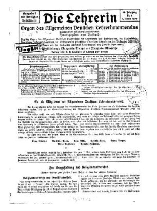 Zur Neugestaltung des Religionsunterrichts : Religionsunterricht und Gewissensfreiheit ; (weitere Aufsätze zum gleichen Thema folgen in einer der nächsten Nummern)
