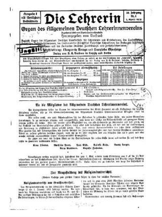 Zur Neugestaltung des Religionsunterrichts : Religionsunterricht und Gewissensfreiheit ; (weitere Aufsätze zum gleichen Thema folgen in einer der nächsten Nummern)
