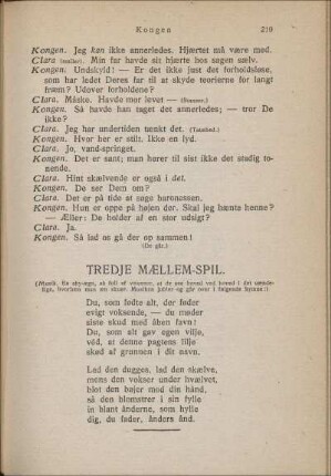 Tredje Mællem-Spil.