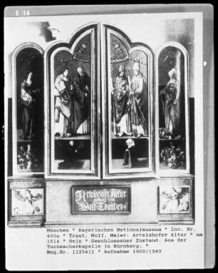 Der Artelshofener Altar —