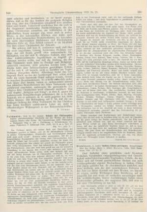 549-550 [Rezension] Feldmann, Joseph, Schule der Philosophie