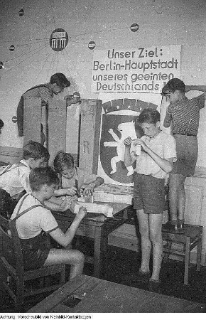 Dresden. Pionierorganisation "Ernst Thälmann". II. Pioniertreffen, Vorbereitung, 1955