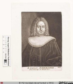 Bildnis Esaias Schneider