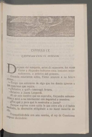 Capítulo LX - Castigar con el perdón