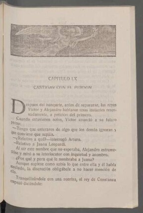 Capítulo LX - Castigar con el perdón