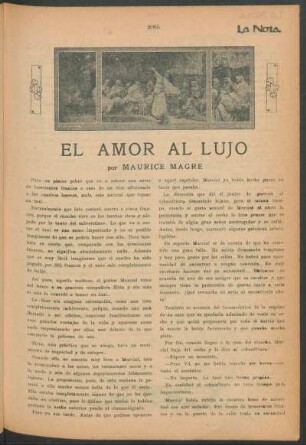 El amor al lujo