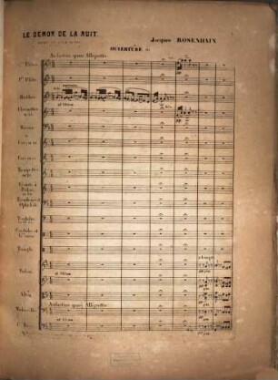 Le démon de la nuit : opéra en 2 actes, représenté pour la 1. re fois sur le théatre de l'opéra le 17 Mars 1851 ; poème de Mr. Bayard