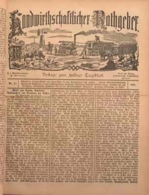 17: Beilage vom Montag, 12. August 1901