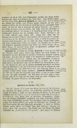 § 105. Friedrich der Große (1740-1786)