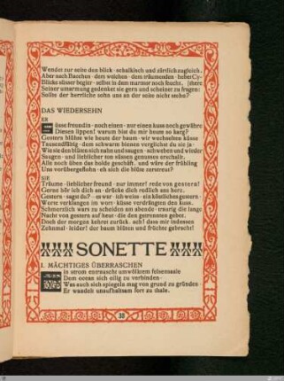 Sonette