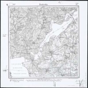 Meßtischblatt 252 : Brodersby, 1879 : Brodersby. - Aufn. 1877. - 1:25000. - [Berlin]: Reichsamt für Landesaufnahme, 1879. - 1 Kt.