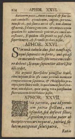 Aphor. XXVII.