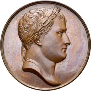 Medaille auf den Tod Napoleons am 5. Mai 1821