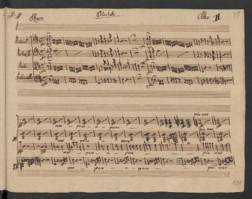 N. [14]. Quartetto. Allegro [Pizarro, Florestan, Leonore, Rocco: Er sterbe!]