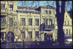 Häuserfassaden an der Breiten Straße 16/16a