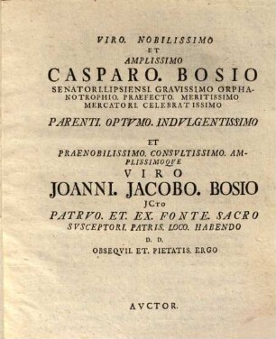 Generatio. Paradoxos In Rana. Conspicva