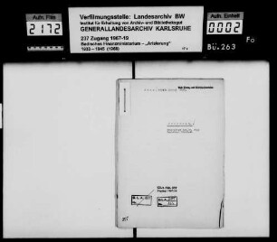 Chan, Moritz Israel und dessen Ehefrau Sara Anna geb. Seligmann Mannheim Käufer: Fa. Pan Metallgesellschaft KG Mannheim Lagerbuch-Nr. 7219 Mannheim
