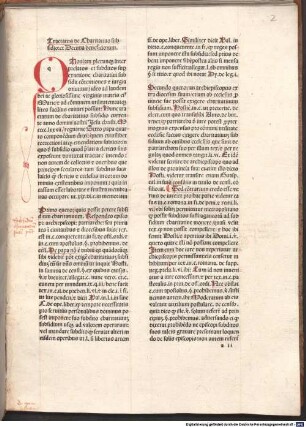 De caritativo subsidio et decima beneficiorum : mit Vorwort
