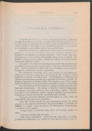 La gallina cenizosa