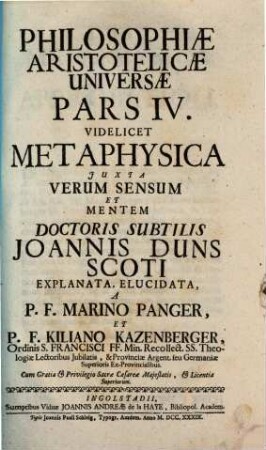 Philosophia Aristotelica univ., 4