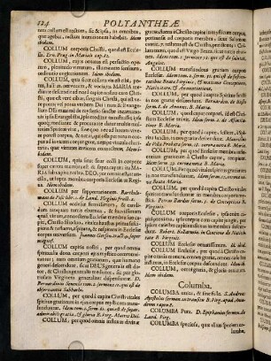 124-135, Columba - Conchilium