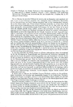 464-465 [Rezension] Exégèse et théologie
