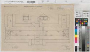 Arnsberg, Landgericht, Dachgeschoss, Grundriss