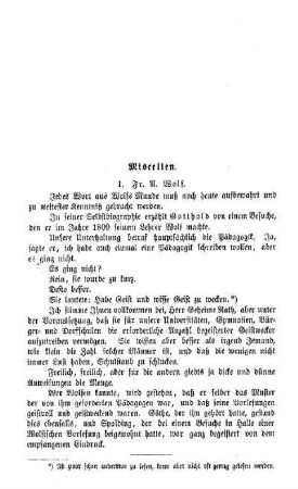 Miszellen