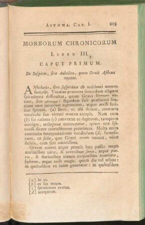 Morborum Chronicorum Liber III.