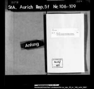 Beiträge einzelner wohlhabender Einwohner in der Stadt Emden zur ersten Anleihe von 60.000 Reichstalern