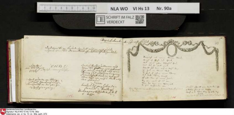 Stammbuch des Ernst Philipp Ludwig Zellmann (1763-1795) aus
                           Braunschweig