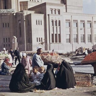 Markttreiben nahe der El-Ashar-Universität
