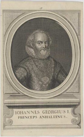 Bildnis des Johannes Georgius I. von Anhalt-Dessau