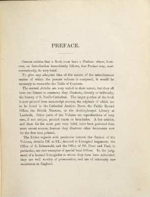 Documents illustrating the history of S. Paul's Cathedral