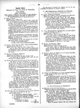 Zweiter Theil. Stiftungen und Legate für Zwecke der Armenpflege