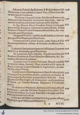 Mvsici Libri Latini, Germanici, Et Gallici.