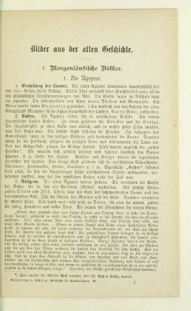I. Morgenländische Völker