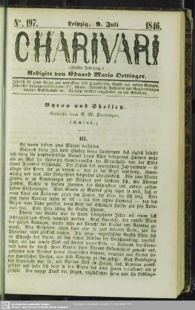 Byron und Shellen - (Schluß)