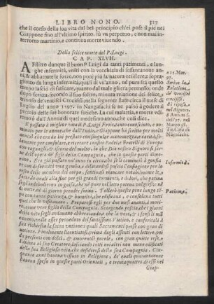 Cap. XLVII. Della felice morte del P. Luigi