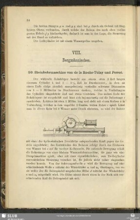 VIII. Bergmännisches