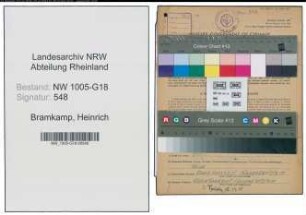Entnazifizierung Heinrich Bramkamp , geb. 26.02.1901 (Schuhmacher)
