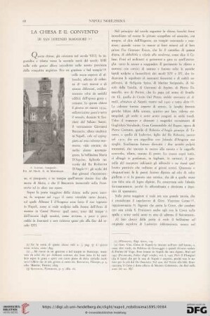 4: La chiesa e il convento di San Lorenzo Maggiore