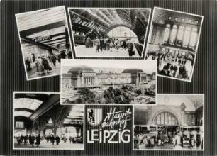 Messestadt Leipzig: Hauptbahnhof