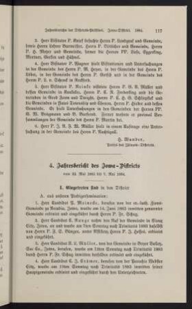 117-120, 4. Jahresbericht des Iowa-Districts