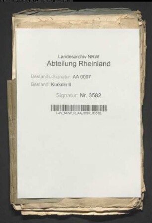 Präsentation und Einsetzung von Schultheißen und Schöffen an den erbvogteilichen Gerichten St. Gereon und Eigelstein