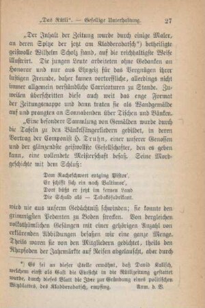 "Das Rütli" - Gesellige Unterhaltung
